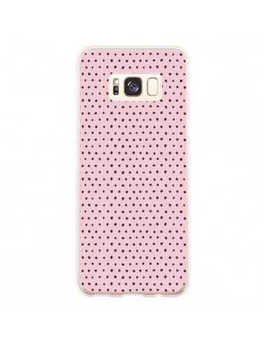 Coque Samsung S8 Plus Artsy Dots Pink - Ninola Design