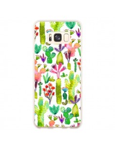 Coque Samsung S8 Plus Cacti Garden - Ninola Design