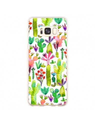 Coque Samsung S8 Plus Cacti Garden - Ninola Design