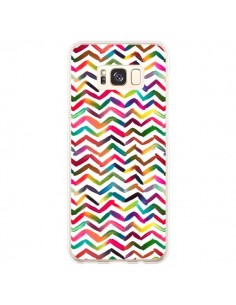 Coque Samsung S8 Plus Chevron Stripes Multicolored -...
