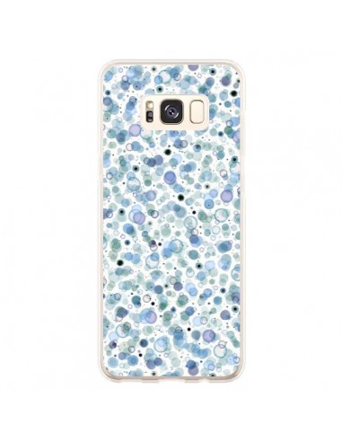 Coque Samsung S8 Plus Cosmic Bubbles Blue - Ninola Design