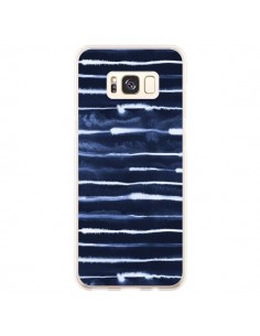 Coque Samsung S8 Plus Electric Lines Navy - Ninola Design