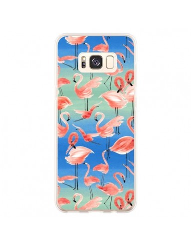 Coque Samsung S8 Plus Flamingo Pink - Ninola Design