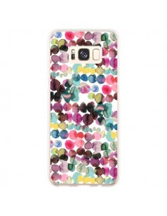 Coque Samsung S8 Plus Gradient Tropical Color Lines -...