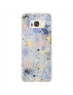 Coque Samsung S8 Plus Gradient Watercolor Lines Blue -...