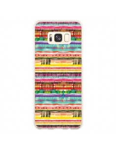 Coque Samsung S8 Plus Ink Dust Blue - Ninola Design