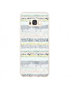 Coque Samsung S8 Plus Little Textured Dots Green - Ninola...