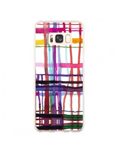 Coque Samsung S8 Plus Little Textured Dots Pink - Ninola Design