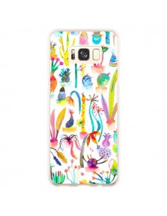 Coque Samsung S8 Plus Little Textured Dots White - Ninola...