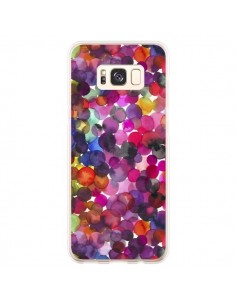 Coque Samsung S8 Plus Moody Geometry Rustic Brown -...