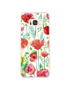 Coque Samsung S8 Plus Planets Constellation Pink - Ninola...