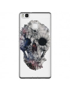 Coque Huawei P9 Lite Floral Skull Tête de Mort...