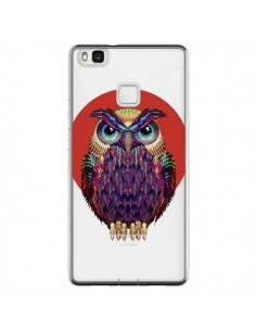 Coque Huawei P9 Lite Chouette Hibou Owl Transparente -...