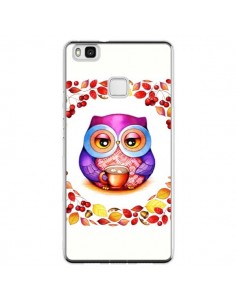 Coque Huawei P9 Lite Chouette Automne - Annya Kai