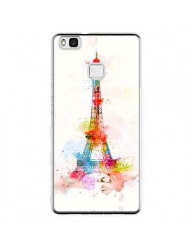 Coque Huawei P9 Lite Paris Tour Eiffel Muticolore - Asano Yamazaki
