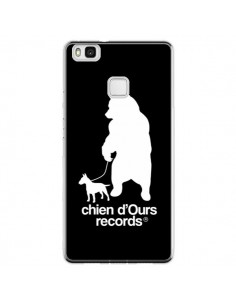 Coque Huawei P9 Lite Chien d'Ours Records Musique -...
