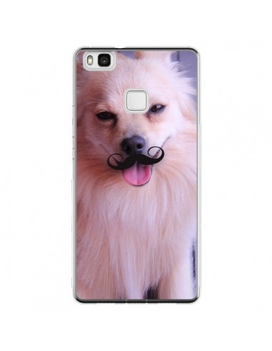 Coque Huawei P9 Lite Clyde Chien Movember Moustache - Bertrand Carriere