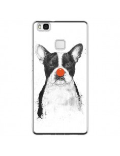 Coque Huawei P9 Lite Clown Bulldog Chien Dog - Balazs Solti