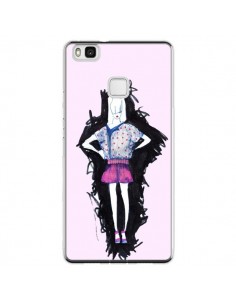 Coque Huawei P9 Lite Valentine Femme Fashion Mode Rose...