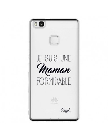 Coque Huawei P9 Lite Je suis une Maman Formidable Transparente - Chapo