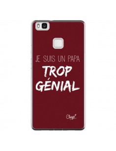 Coque Huawei P9 Lite Je suis un Papa trop Génial Rouge...