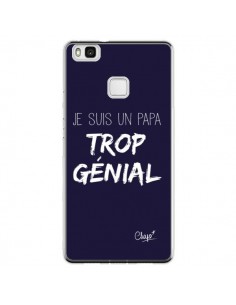 Coque Huawei P9 Lite Je suis un Papa trop Génial Bleu...