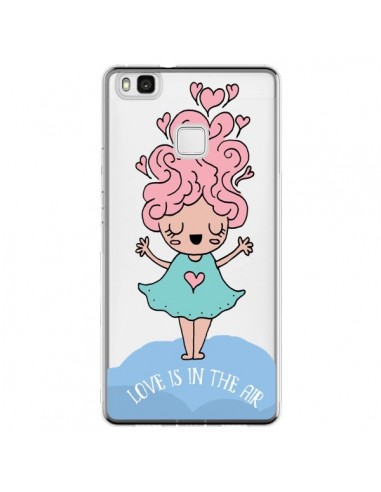 Coque Huawei P9 Lite Love Is In The Air Fillette Transparente - Claudia Ramos