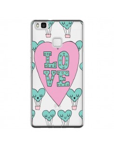 Coque Huawei P9 Lite Love Nuage Montgolfier Transparente...