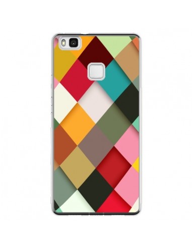 Coque Huawei P9 Lite Colorful Mosaique - Danny Ivan