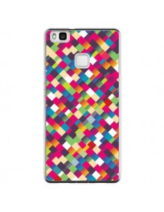 Coque Huawei P9 Lite Sweet Pattern Mosaique Azteque -...