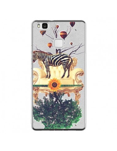 Coque Huawei P9 Lite Zebre The World - Eleaxart