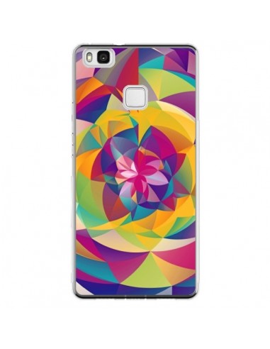 Coque Huawei P9 Lite Acid Blossom Fleur - Eleaxart