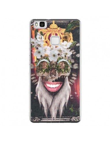 Coque Huawei P9 Lite My Best Costume Roi King Monkey Singe Couronne - Eleaxart