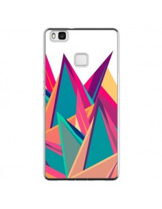 Coque Huawei P9 Lite Triangles Intensive Pic Azteque -...