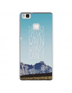 Coque Huawei P9 Lite Silence speaks when words can't...
