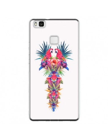 Coque Huawei P9 Lite Parrot Kingdom Royaume Perroquet - Eleaxart