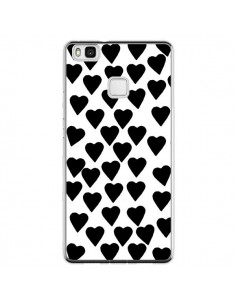 Coque Huawei P9 Lite Coeur Noir - Project M