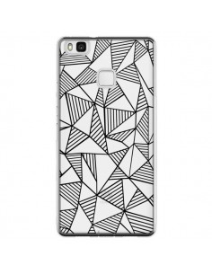 Coque Huawei P9 Lite Lignes Grilles Triangles Grid...