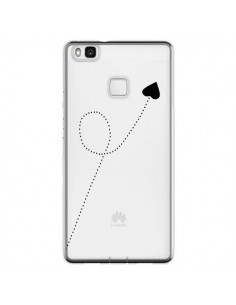 Coque Huawei P9 Lite Travel to your Heart Noir Voyage...