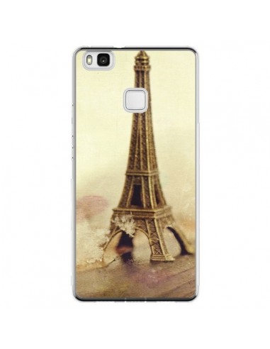 Coque Huawei P9 Lite Tour Eiffel Vintage - Irene Sneddon