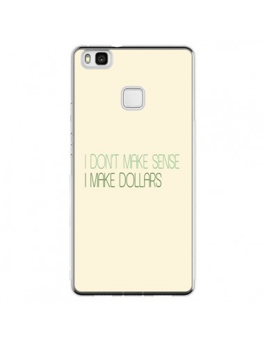 Coque Huawei P9 Lite I don't make sense, I make Dollars, beige - Shop Gasoline