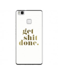 Coque Huawei P9 Lite Get Shit Done Doré - Shop Gasoline