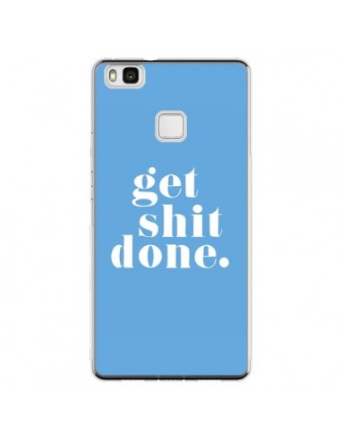 Coque Huawei P9 Lite Get Shit Done Bleu - Shop Gasoline