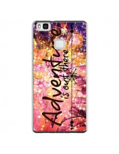 Coque Huawei P9 Lite Adventure Is Out There Fleurs - Ebi...