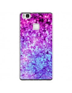 Coque Huawei P9 Lite Radiant Orchid Galaxy Paillettes -...