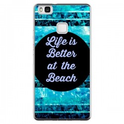 Coque Huawei P9 Lite Life is Better at The Beach - Ebi...