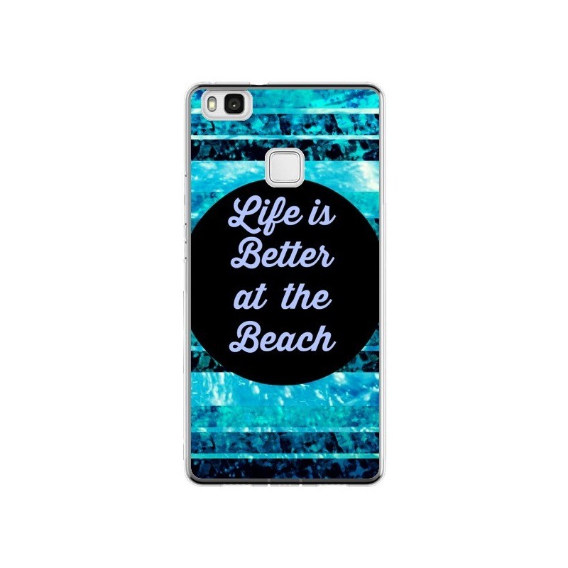 Coque Huawei P9 Lite Life is Better at The Beach - Ebi Emporium