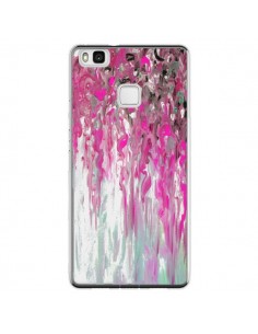 Coque Huawei P9 Lite Tempête Rose Transparente - Ebi...