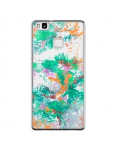 Coque Huawei P9 Lite Mermaid Sirene Fleur Flower...