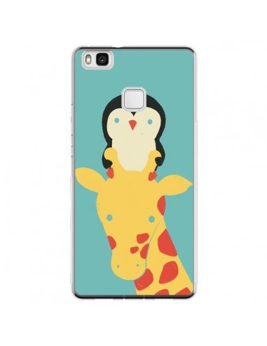 Coque Huawei P9 Lite Girafe Pingouin Meilleure Vue Better View - Jay Fleck